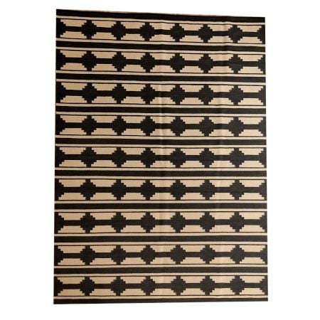 Handmade Natural Cotton Minimalist Dhurrie For Living Room